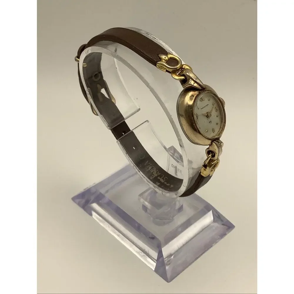 Vintage Hamilton 10K RGP Women's Watch Sub-Dial